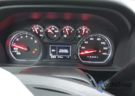 2024 Chevrolet Silverado 1500 4Wd Standard Bed Custom z USA, uszkodzony, nr VIN 1GCRDBEK6RZ361260